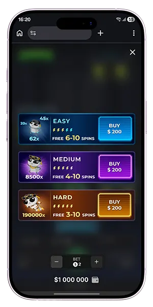 Jumper Bonus Game